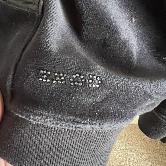 IZOD  Movement  Size 1X Velour Hoodie  Full-Zip Jacket Kangaroo Pockets - Picture 6 of 10